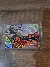 Alvin Kamara 2025 Panini Absolute Kaboom! Horizontal card