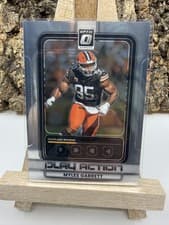 2025 Donruss Optic Play Action Myles Garrett #13 card