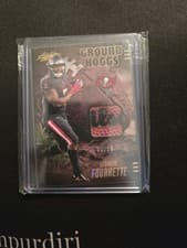 2025 Panini Absolute Ground Hoggs Materials Leonard Fournette #GHM-LFO card