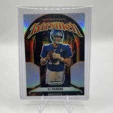 2025 Panini Prizm Black Talismen Eli Manning #3 card