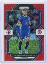 Cesar Azpilicueta 2022 Panini Prizm Premier League card