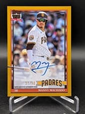 Manny Machado 2026 Topps 1991 Topps Autographs card