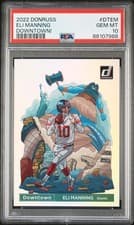 Eli Manning 2022 Panini Donruss Downtown card