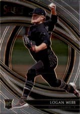 Logan Webb 2020 Panini Select card