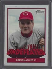 2025 Topps Heritage Undefeated Pete Rose #U-4 card