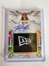 2025 Topps Inception Inception Autograph Jumbo Relic Hat Rhett Lowder #IAJH-RL card
