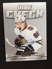 2025-26 O-Pee-Chee Platinum Vibe Check Connor Bedard #VC-8 card