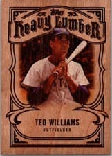 2026 Topps Heavy Lumber Ted Williams #HL-27 card