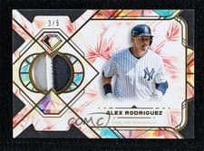 2025 Topps Diamond Icons Single Player Relics Alex Rodriguez #SPR-AR card