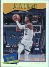 Ja Morant 2021 Panini Hoops card