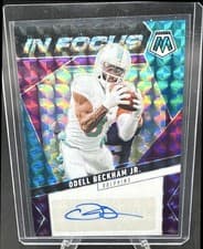 2025 Panini Mosaic In Focus Signatures Odell Beckham Jr. #IFS-OBJ card