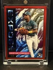 2025 Topps Chrome Update Topps Chrome Expose Kristian Campbell #TCE-38 card
