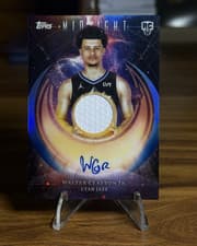 2025-26 Topps Midnight Rookie Jersey Autographs Walter Clayton Jr. #RJA-WC card