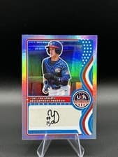 2025 Panini Stars & Stripes 13U/14U National Team Signatures Yariel Diaz #NTS-YD card