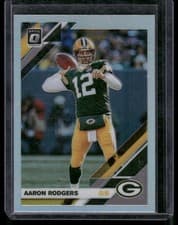 Aaron Rodgers 2019 Donruss Optic card