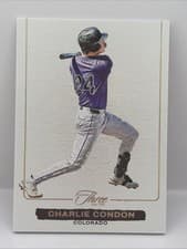 2025 Panini Three and Two Blank Slate Charlie Condon #6 card