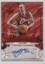 2024-25 Panini Court Kings Masterstrokes Autographs Zydrunas Ilgauskas #MS-ZYD card