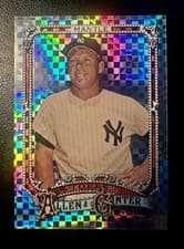 2025 Topps Allen & Ginter Chrome Mickey Mantle #19 card