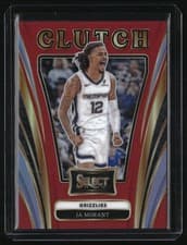 2024-25 Panini Select Clutch Ja Morant #17 card