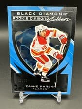 2025-26 Upper Deck Black Diamond Rookie Diamond Cutters Zayne Parekh #RDC-ZP card