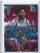 2025-26 Bowman Greatness Loading Jase Richardson #GL-25 card