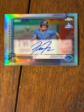 2025 Topps Pro Debut Chrome Autographs Fenwick Trimble #PDC-29 card