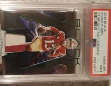 2025 Panini Black Starlight Materials Brock Purdy #9 card