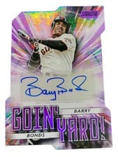 2025 Stadium Club Goin' Yard Autographs Barry Bonds #GYA-BB card
