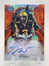 2025 Bowman University Best Workhorse Signatures Refractor Koi Perich #WA-KP card