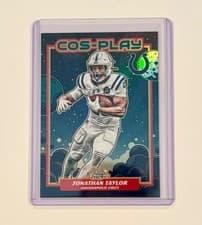 2025 Topps Cosmic Chrome Cos Play Jonathan Taylor #CP-17 card