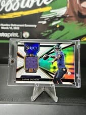Lamar Jackson 2018 Panini Select card