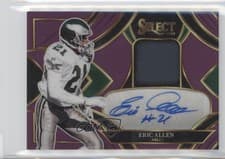 2025 Panini Select Signature Memorabilia Eric Allen #49