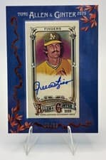 2025 Topps Allen & Ginter Framed Mini Autographs (Baseball) Rollie Fingers #MA-RO card