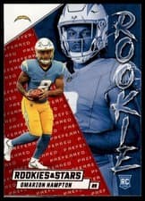 2025 Panini Rookies & Stars Rookie Exclusive Omarion Hampton #17 card