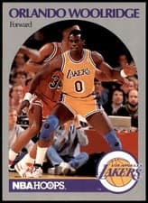 Orlando Woolridge 1990-91 Hoops Base Set card