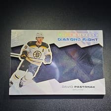 2025-26 Upper Deck Black Diamond Diamond Might David Pastrnak #DM-DP card