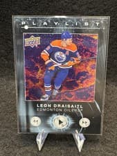 2024-25 Upper Deck Playlist Leon Draisaitl #PL-16 card