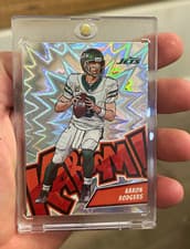 2024 Panini Absolute Kaboom Vertical Aaron Rodgers #35 card