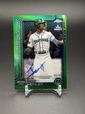 2025 Topps Pro Debut Chrome Autographs Kyle Henley #PDC-112 card
