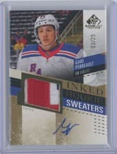 2025-26 SP Game Used Inked Rookie Sweaters Gabe Perreault #IRS-GP card