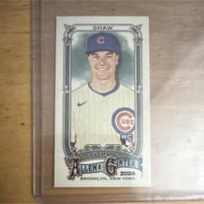 2025 Topps Allen & Ginter Framed Mini Autographs (Baseball) Matt Shaw #MA-SH card