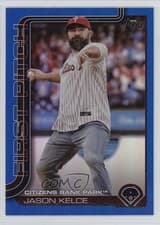 2025 Topps 2024 First Pitch Jason Kelce #FP-1 card