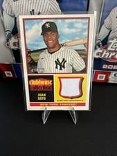 2025 Topps Heritage Clubhouse Collection Relics Juan Soto #CCR-JS card