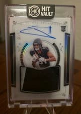 2025 Panini National Treasures Rookie Treasures Holo Silver Jayden Higgins #20 card
