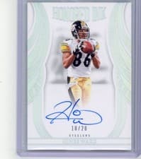 2025 Panini Flawless Honored Ink Hines Ward #10 card