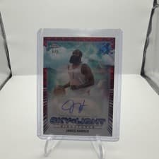 2024-25 Topps Chrome Sky-Light Signatures James Harden #SLS-JHD card