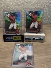 Jaison Chourio 2022 Bowman Chrome Prospects card