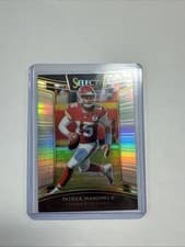 Patrick Mahomes II 2018 Panini Select card