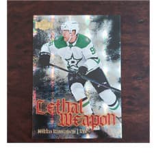 2025-26 SkyBox Metal Universe Lethal Weapon Mikko Rantanen #LW-11 card