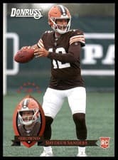 2025 Donruss Optic 2015 Retro Shedeur Sanders #3 card